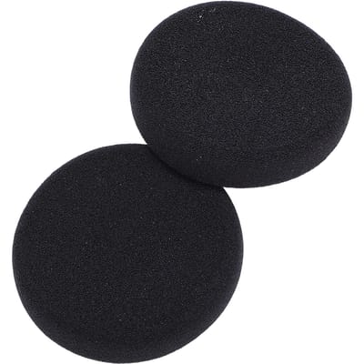6 stuks Vervangende Oorkussens voor Evolve 20 20se 30 30II 40 65 65+ Hoofdtelefoon Vervangende Oorkussens black