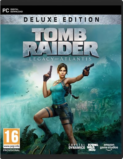 Tomb Raider: Legacy of Atlantis - Deluxe Edition - Steelbook -PC (Code in Box)