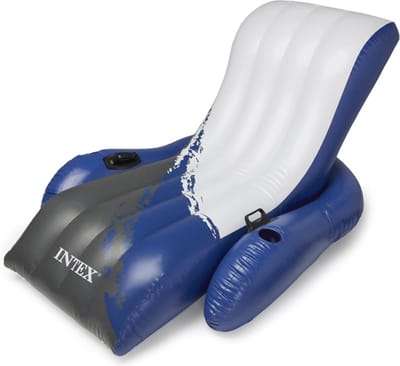Opblaasbare Ligstoel - Meerkleurige Badlounge voor Volwassenen, 180 x 135 cm