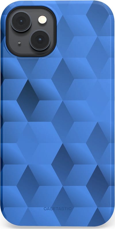 Casetastic Hoesje Geschikt voor Apple iPhone 14 Plus Magsafe - Stijlvolle Beschermende Duo-layer Case - Hexaflow