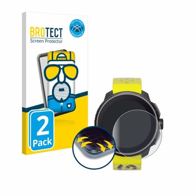 BROTECT - Screenprotector voor Suunto Race / 2 - Folie Beschermfolie matte volledig dekking 2 Stuks