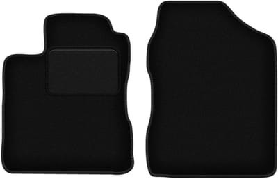 Voormatten zwart voor: Daihatsu Cuore VI hatchback (2003-2007)