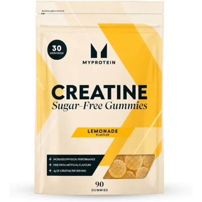 Creatine Gummies - 90 GUMMIES - 30servings - Lemonade (Sugar-Free)