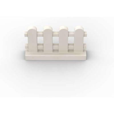 MOC 10 PIÈCES 33303 1x4x2 Clôture Piquets Kit de Blocs de Construction Assemblage de Piquets Compatible Particules Enfant Idée Jouets Cadeaux d'Anniversaire Enfants