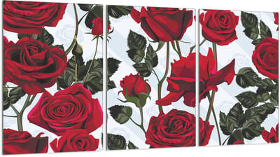 TMK ArtDeko Serie - Glazen Beschermplaat voor Fornuis - 3x30x52 cm - Veelkleurig