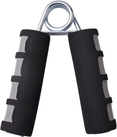 Hand trainer - grip trainer - sterkteniveau 15 KG - zwart/grijs