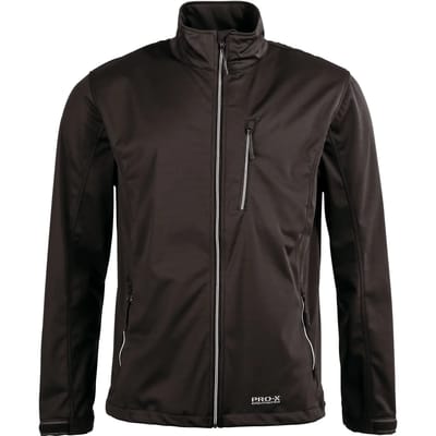 Pro-x Elements Outdoorjas Dario Heren Polyester Antraciet Mt S