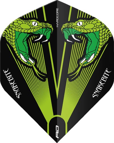 Red Dragon HaRed Dragon Snakebite Hardcore Flight Collectionrdcore Ionic Flight Collection - Dart Flights