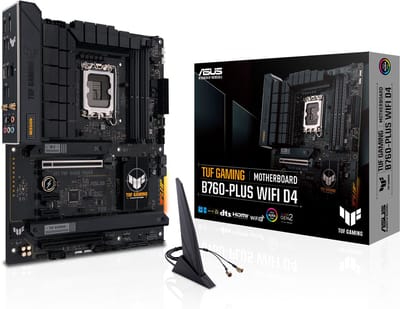 ASUS TUF Gaming B760-Plus WIFI - Moederbord - ATX - LGA 1700 - Intel B760 - DDR5 - Realtek ALC897 - Realtek 2.5G LAN