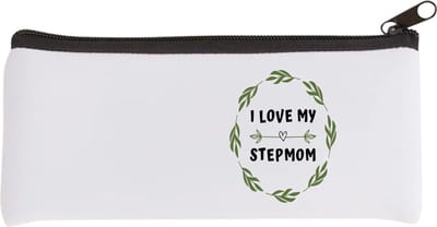 Akyol - i love my stepmom Etui - Mama - liefste stiefmoeder - moeder cadeautjes - moederdag - verjaardag - geschenk - kado - 20 bij 9 cm