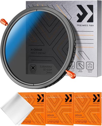 2 in 1 67mm Variabel ND2-32 en CPL Filter, HD Optisch Glas, Waterdicht en Verstelbaar voor Fotografie en Videografie
