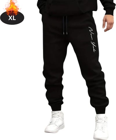 Livano Trainingsbroek Heren - Sportbroek - Trainingsbroek Lang - Trainingspak - Sportkleding - Zwart 2 - XL