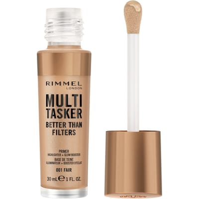 Multi-Tasker Better Than Filters Glow Booster Highlighter & Anti-Aging Primer 001 Fair 30 ml – Liquid Glow Booster, Anti-Aging, For Fair Skin Tones, 001 Fair, Suitable For Daily Makeup Base