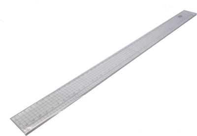 Grote Gridded Liniaal 50 cm - Precisie Meetlat met Scherpe Snijkant voor Knutselen en Naaien