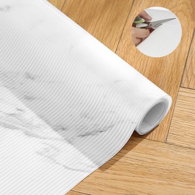 Niet-klevende, antislip EVA-koelkastmat – Plastic koelkastonderlegger – Kastplankbeschermer – Keukenmat voor onder de gootsteen – Lade-inlegger voor kasten en schoenenkasten – Op maat te knippen, water- en oliebestendige keukenmat - 30 x 100 cm