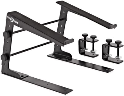 Verstelbare DJ Laptop Standaard van Gear4music