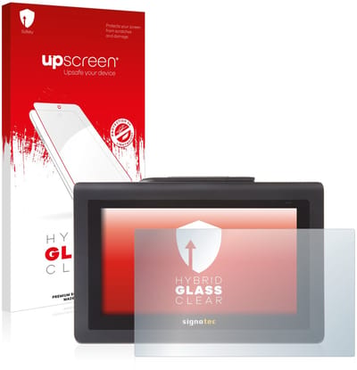 upscreen - Screenprotector voor Signotec Signature Pad Delta - Folie Beschermfolie Beschermglas transparant