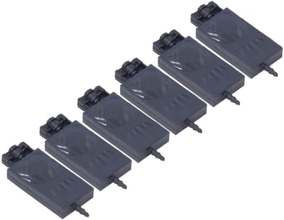 Dailygoods- Inktdemper 6 Stuks - PP Materiaal - Oplosmiddelinkt - Waterbasisinkt - Eenvoudige Installatie - Verhoogt Capaciteit Filter - Inktfilter