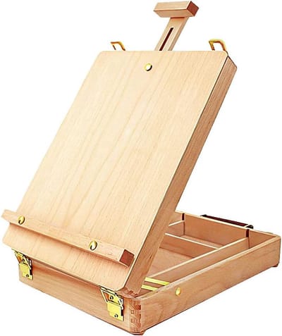 Van Bleiswijck Tafelschildersezel - Houten Kunstschildersezel voor Beginners - Premium Kwaliteit