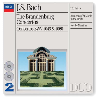 Academy Of St. Martin In The Fields, Sir Neville Marriner - J.S. Bach: The Brandenburg Concertos (2 CD)