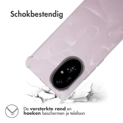 imoshion Hoesje - Geschikt voor Honor 200 - Shockproof Case - Transparant