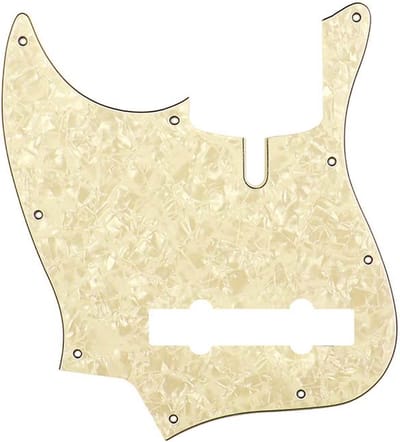 Sire Basses SISP-PG012 pickguard for V-series 5-string left handed PEARL WHITE