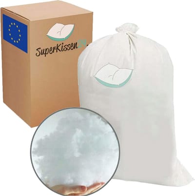Zachte Siliconen Fiberbolletjes 1 kg - Anti-allergeen Kussen Vulmateriaal voor Hobby en Herstel