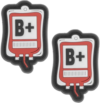 Dailygoods- Borduurpatches - 2 Stuks - Klittenband - Geborduurd Badge - Persoonlijke Stijl - Hoogwaardig Borduurwerk - Duurzaam Design - Patches