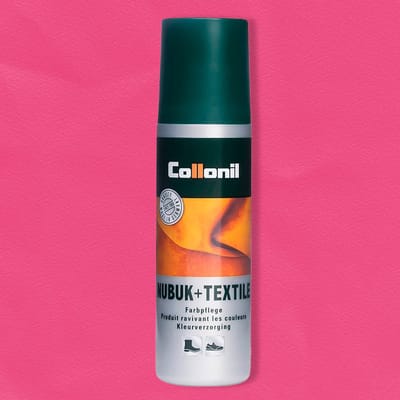 Collonil Nubuck + Textile | Frist kleuren op | Geschikt voor: Suède, Nubuck & Textiel | Kleur: Azalee | 100ml