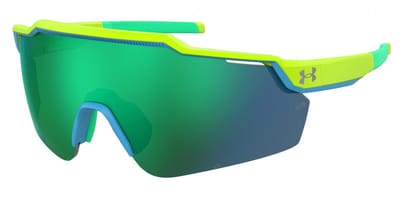 Under Armour UA LEVELUP Yellow blue 99/1/125 MAN Zonnebrillen