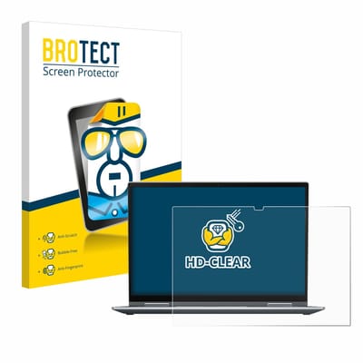 BROTECT - Screenprotector voor Lenovo ThinkPad X1 Yoga (6. Gen.) - Folie Beschermfolie transparant