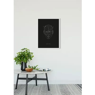 Komar Poster Star Wars Lijnen Dark Side Maul 50 X 70 Cm
