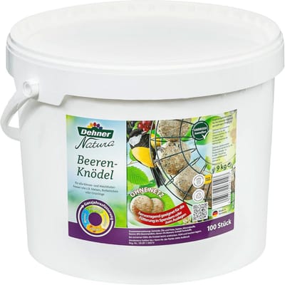 Bessenbol wildvogelvoer zonder net, 100 stuks - Ideaal voor voederdispenser (10 kg)