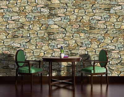 Stone Wall Photo Wallcovering