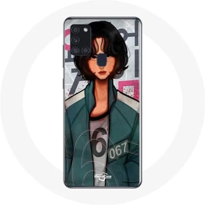 Coque Samsung Galaxy A21S Squid Game Kang Sae Byeok série