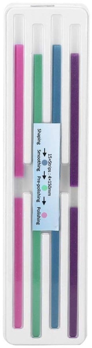 Dailygoody - Tandheelkundige Schuurbanden - Polijsten en Contouren - 60 Stuks - Veelzijdigheid Strips - Glanzende Afwerking - Voor Professioneel