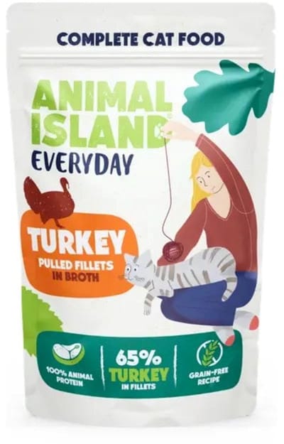 ANIMAL ISLAND Rundvlees/Kip/Kalkoen/Vis 40x85g