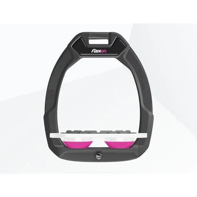 Veiligheidsnamen in Plat Grip Antraciet/Wit/Roze Flex-On Safe-On