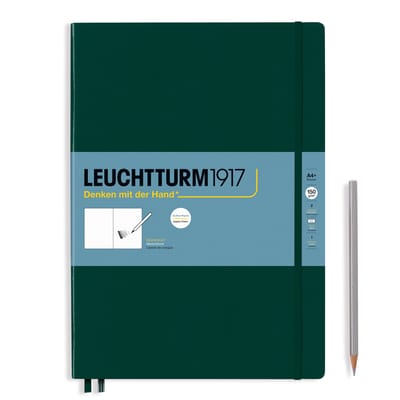 Leuchtturm1917 A4+ Master Schetsboek met harde kaft Forest Green