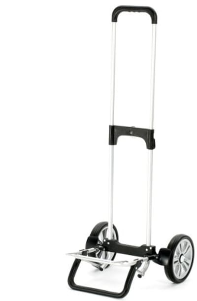 Verstelbare Boodschappentrolley met Lichtgewicht Aluminium Frame - Draagkracht 40 kg, Wieldiameter 20 cm