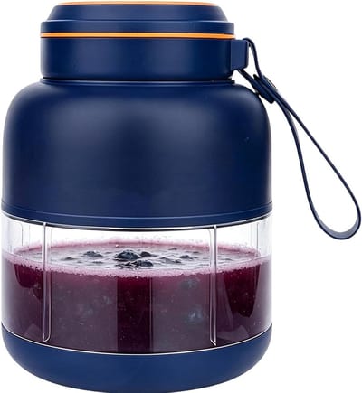 Draagbare Sapcentrifuge - Fruit Juicer Drinkbeker - Dranken Maken - Draadloos Lichtgewicht - 800 ml - Zwart