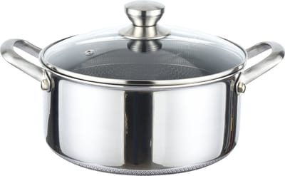Cheffinger Braadpan met Deksel - 24cm - RVS - Honingraat - Inductie