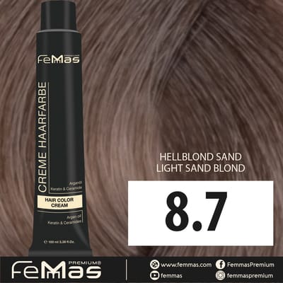 Femmas (8.7) - Haarverf - Lichtblond Zand - 100ml