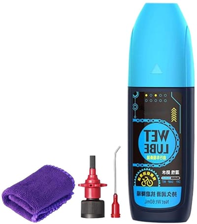 Kettingolie - Fiets Smeermiddel - Soepel Rijden - Alle Weersomstandigheden - 60 ml - Transparant