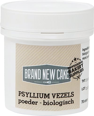 BrandNewCake Psylliumvezels poeder - vezel voor glutenvrij brood en baksels - 70g