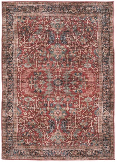 Dailygoods- Vloerkleed Laagpolig 200 x 300 cm - Oosterse Vloerkleed - Turkse Vloerkleed - Machinewasbaar - Woonkamer/Slaapkamer - OEKO-TEX Gecertificeerd - Tapijt