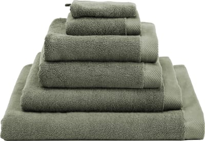 Heckettlane Strandlaken Premium - Hotelkwaliteit Handdoek van 100% Katoen - 90x180 cm - Strandhanddoek 1 Stuks - Groen
