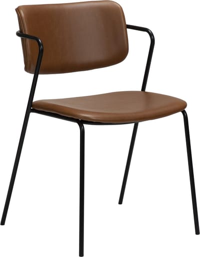 Danform Zed eetkamerstoel Vintage bruin.