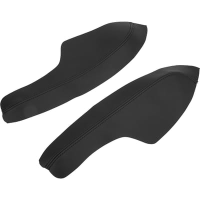 1 Paar Zwarte Voorportierpaneel Armleuning Cover Auto Interieuraccessoires Vervanging voor Civic 2016?2021 black