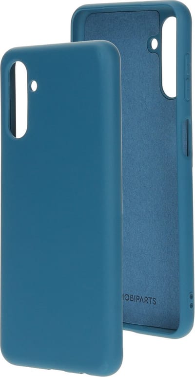 Mobiparts hoesje geschikt voor de Samsung Galaxy A04s/A13 5G - Siliconen - Blauw